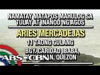 Bata patay nang mahulog sa tulay sa Quezon