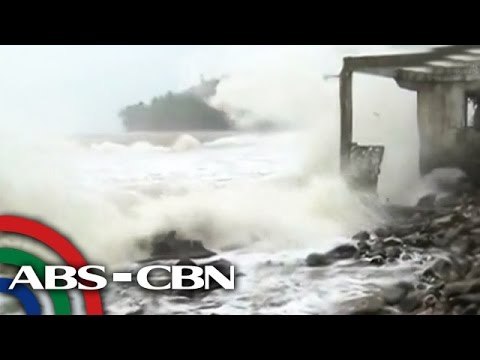 Malalaking alon dala ng 'Ruby' sa Sorsogon