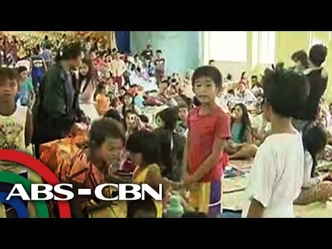 Maraming taga-Samar, lumikas na sa matataas na evacuation centers