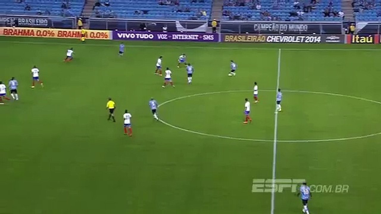 Grêmio 1 x 0 Bahia - GOL - Brasileirão 2014