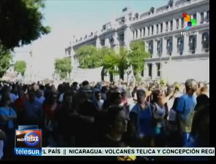 Miles marchan en España para abolir la Ley Mordaza