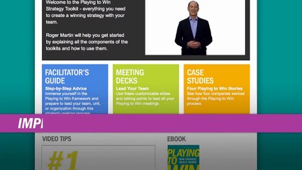 Playing to Win Strategy Toolkit Preview