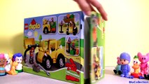 Lego Duplo POCOYO & Peppa Pig Big Loader Mega Construction Blocks Nickelodeon La Excavadora
