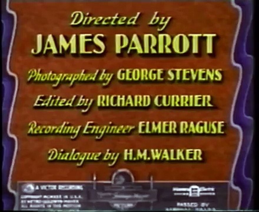 Stanlio e Ollio "I vagabondi" (L'eredità) (1930) colori P.1