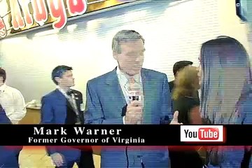 Mark Warner at the DNC convention