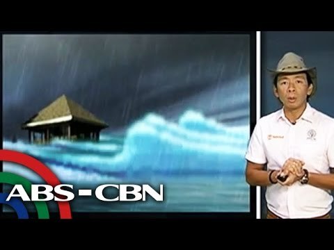 PAGASA nagbabala sa mga posibleng tamaan ng daluyong