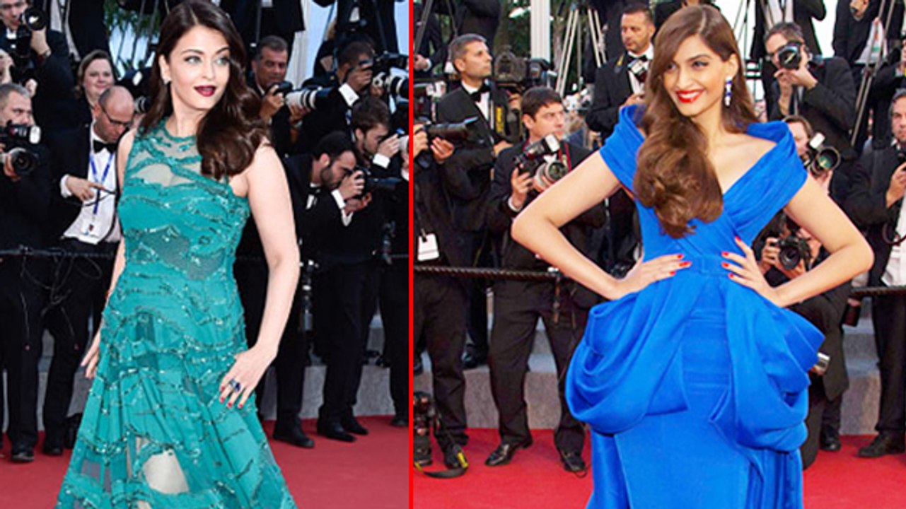 Cannes 2015: Aishwarya Rai & Sonam Kapoor On The Red Carpet