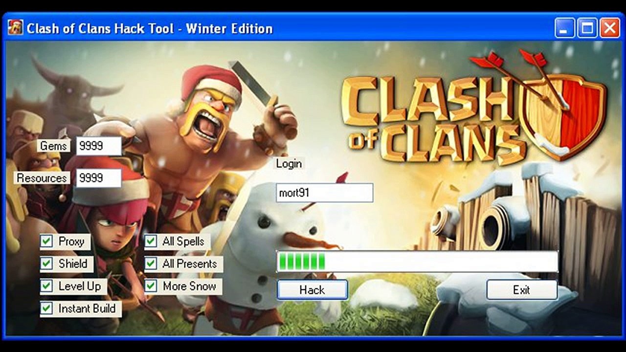 comment pirater un compte Clash Of Clans 2015 -