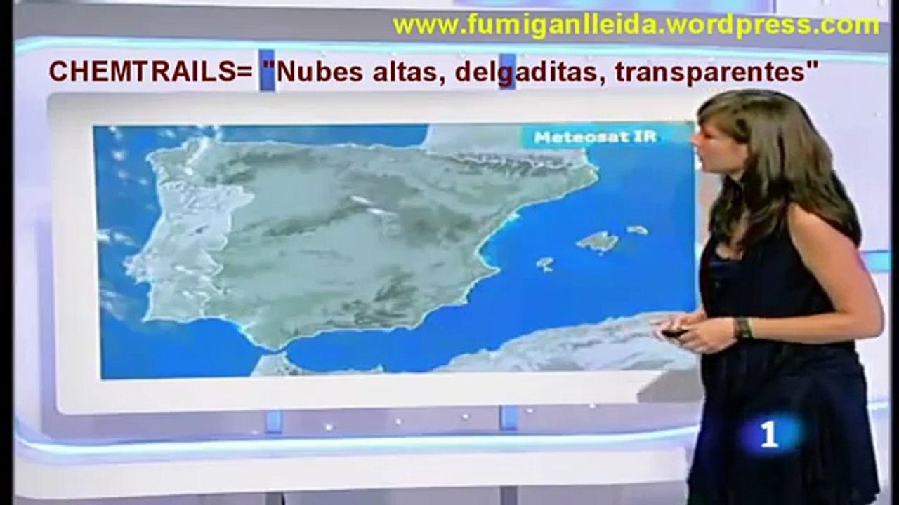 CHEMTRAILS en las noticias de Televisión Española (TVE1)