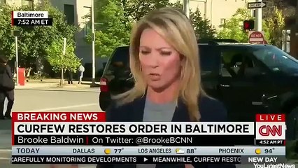 CNN's Brooke Baldwin Apologizes On air for Blaming Vets Becoming Police For Baltimore Riots  VIDEO