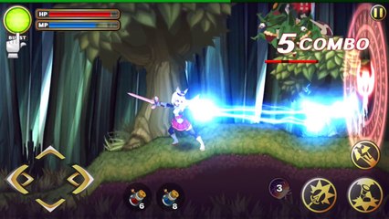 Arcane Soul - Android IOS - Ellisa Act 1 Lv. 05 - Gameplay