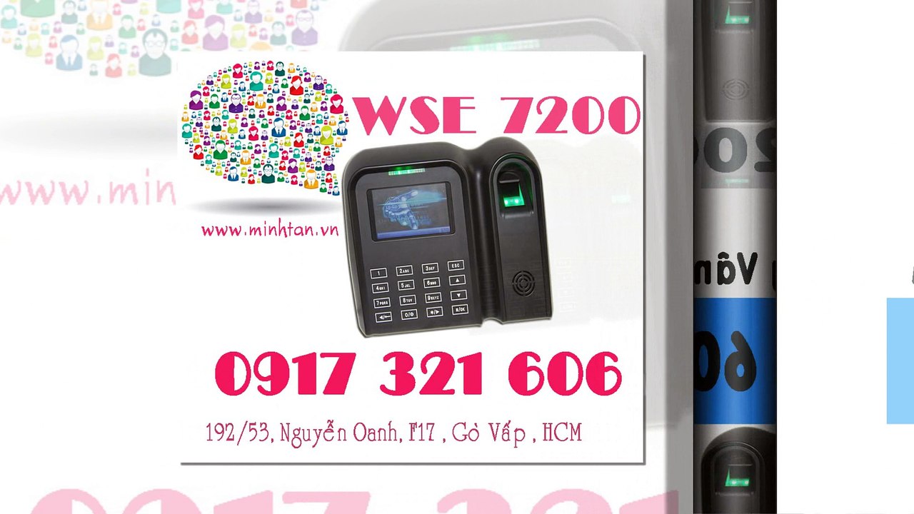 Máy chấm công WSE 7200- giá rẽ nhất 0917 321 606