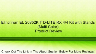 Elinchrom EL 20852KIT D-LITE RX 4/4 Kit with Stands (Multi Color) Review