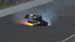 Indy 500 Qualifying Delayed After Massive Practice Crash - Ed Carpenter - Indianapolis Motor Speedway - May 17