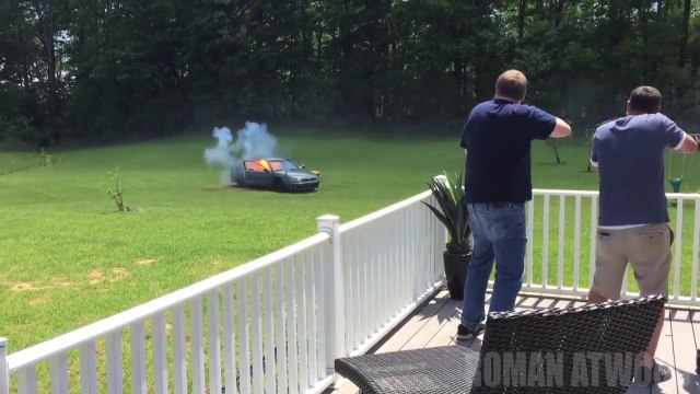 CRAZY Car Bomb Surprise PRANK!! Prankster Blowing Up Granny’s Car