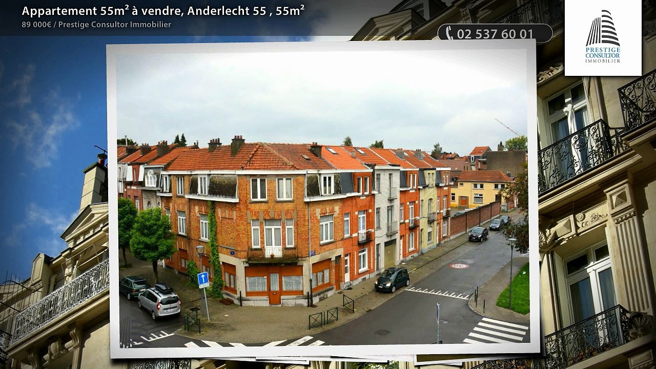 Appartement 55m² à vendre, Anderlecht 55 , 55m²