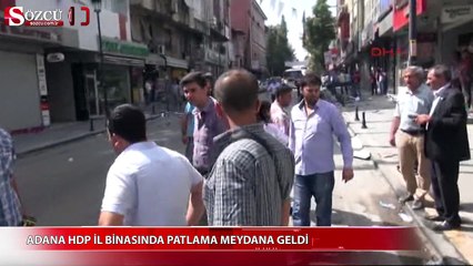 HDP binasında patlama