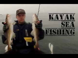 Kayak Fishing - Kayak Sea Fishing for Cod - Skinningrove UK - GoPro