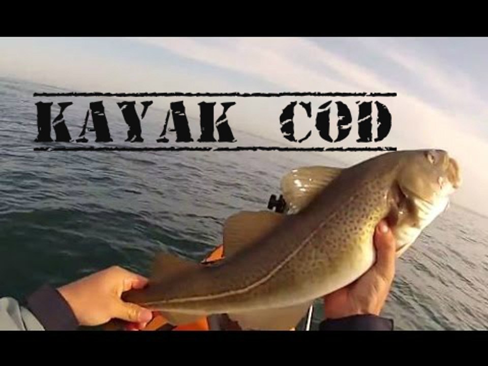Kayak Fishing - Kayak Sea Fishing for Cod - Skinningrove UK - GoPro (2)