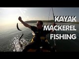 Mackerel Fishing - Kayak Sea Fishing for Mackerel - Skinningrove UK - GoPro