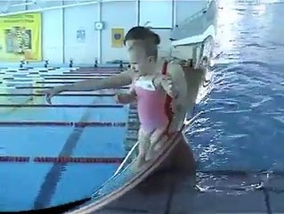 baby swimmer