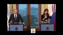 Путин сделал срочное заявление в Аргентине. 16.05.15