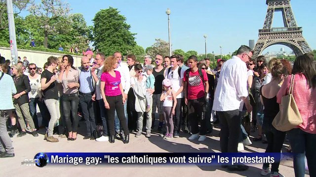 Mariage gay: les catholiques vont suivre les protestants