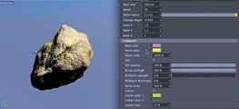 Rock Generator for CINEMA 4D