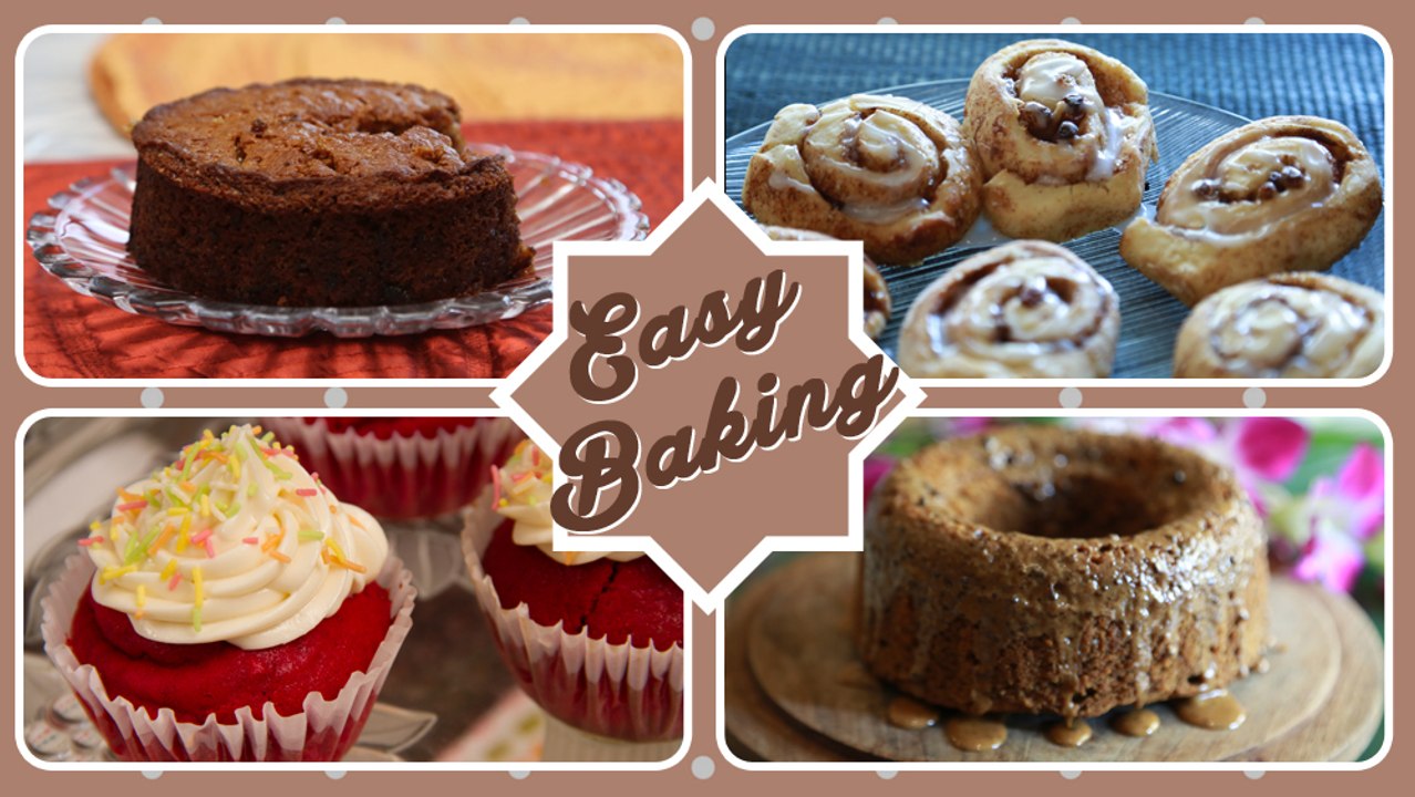 Easy Baking | Easy To Make Cake And Cupcake Recipes