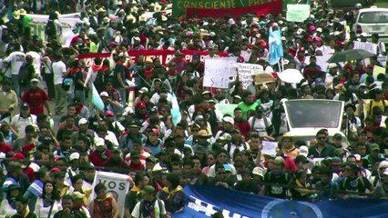 Guatemalans push for resignation of president