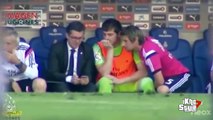 Iker Casillas préfère jouer avec son téléphone pendant le match du Real Madrid