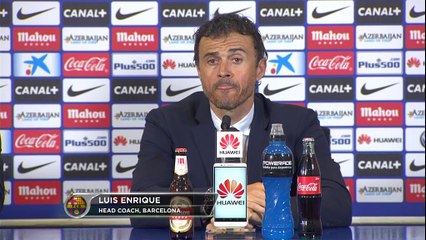 Luis Enrique: ''Hemos conseguido números únicos''