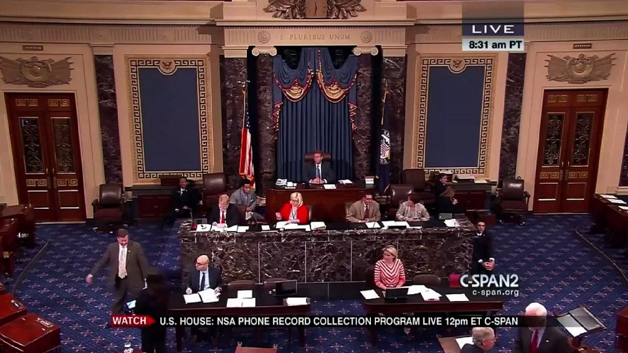 US Senator reaches 100th speech in lonely climate change vigil