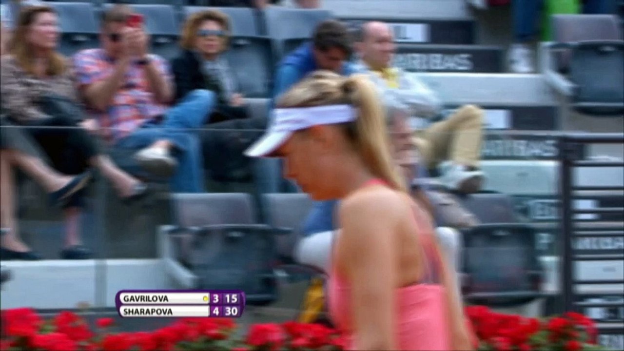 Rom: Sharapova siegt im Russinen-Halbfinale