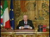 Messaggio di Fine Anno del Presidente della Repubblica - 2003 - Carlo Azeglio Ciampi [31.12.2003]