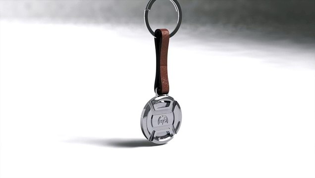 Llavero Personalizado de Plata, tapa Canon MB