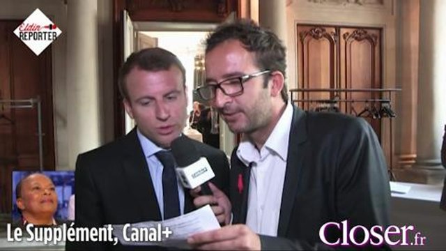 Le Supplement : Emmanuel Macron lit un poème à Christiane Taubira