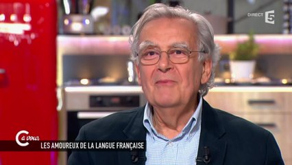 Bernard Pivot "j'ai fait une faute d'orthographe sur Twitter" - C à vous - 14/05/2015