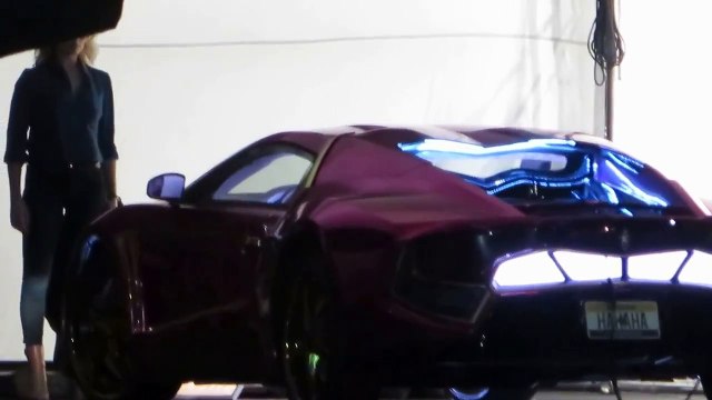 Tournage de Suicide Squad avec Jared Leto en Joker