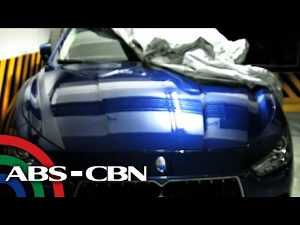 Maserati in MMDA attack found