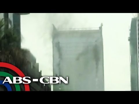 Ginagawang gusali sa BGC nasunog