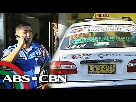 Pasahero, MMDA officer nabiktima ng driver na holdaper