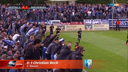29. Spieltag 2014/2015 Hertha BSC II - 1. FC Magdeburg