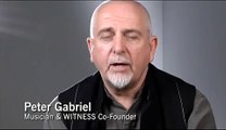 Peter Gabriel - Thank you for attending the WITNESS Gala