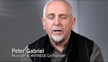 Peter Gabriel - Thank you for attending the WITNESS Gala