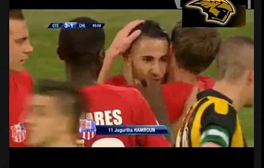 3e but de Jugurtha Hamroun en Roumanie