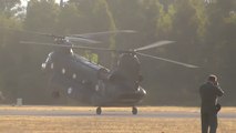 CH-47 Chinook Helicopter-Low Pass, Touch and Go, Backwards Takeoff - Hellenic Army Airshow Display