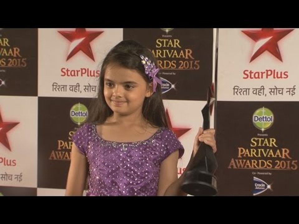 Ruhi | Yeh Hai Mohabbatein | Best Chota Sadasya | Star Parivaar Awards 2015