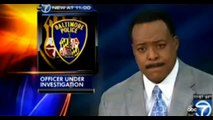 Caught On Cam! Baltimore Police Officer 'Sucker Punches' Suspect!