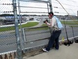 Le job le plus fou : photographier des voitures sur une course de NASCAR... Flippant!